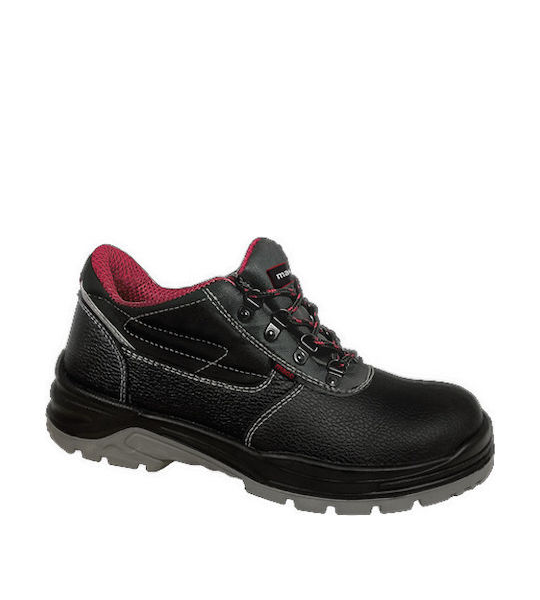 Παπούτσια Προστασίας Δερμάτινα Maco Classic S3-Low Cut-Ατσάλι