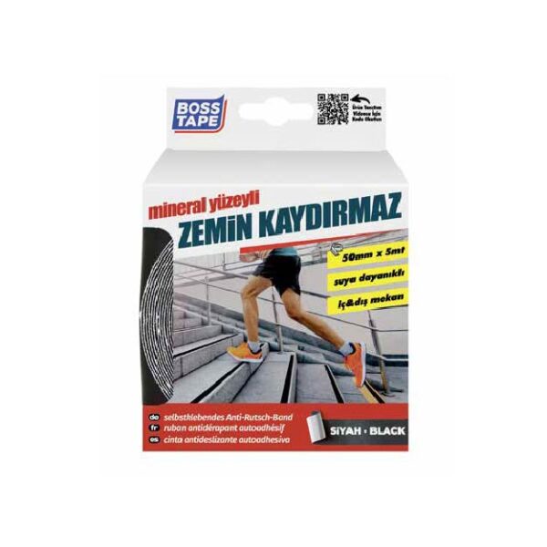 Tαινια Αντιολισθητικη Μαυρη 25mmx5mt  BL BOSS