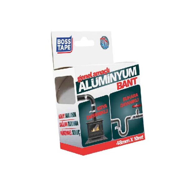 ΑΛΟΥΜΙΝΟΤΑΙΝΙΑΑΣΗΜΙ 30microns ΣΕ ΚΟΥΤΙ 48mmx10mt  BL BOSS