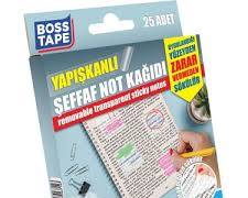 Αυτοκόλλητα Διάφανα Αφαιρούμενα POST-IT 75mmx75mm   BL BOSS